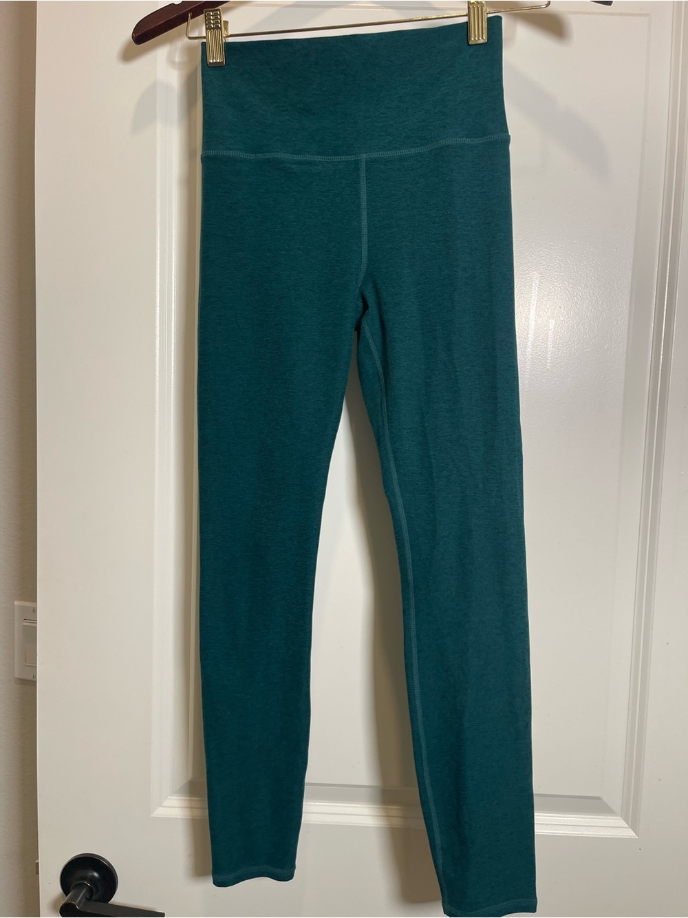 High-Rise Teal Leggings for Women Size XS